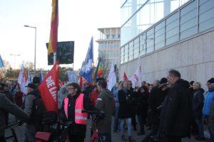 Aufstehen Demo Kundgebung vor CDU Zentrale2